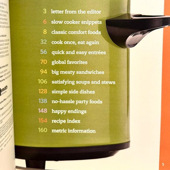 Diabetic Living FAVORITE SLOW COOKER Recipes HC Cookbook Delicious-Slow-Simmered - Picture 5 of 16